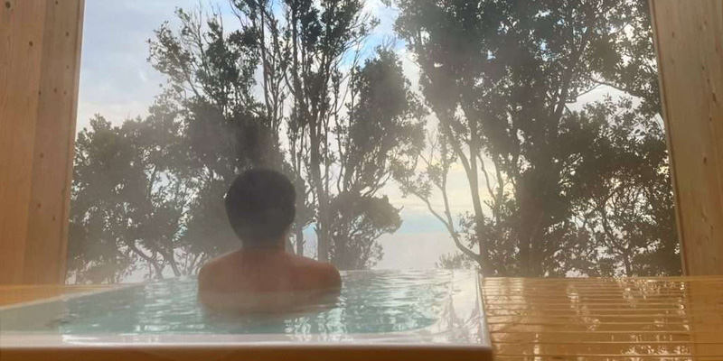 リゾート大島の露天風呂